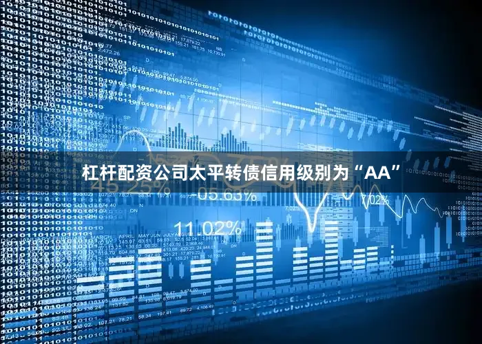 杠杆配资公司太平转债信用级别为“AA”
